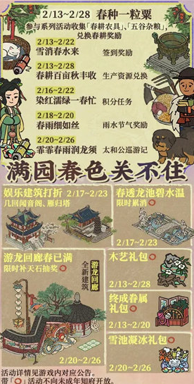 江南百景图满园春色关不住活动怎么玩-江南百景图满园春色关不住活动介绍