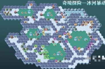 剑与远征冰河暴动怎么过-冰河暴动通关路线图一览