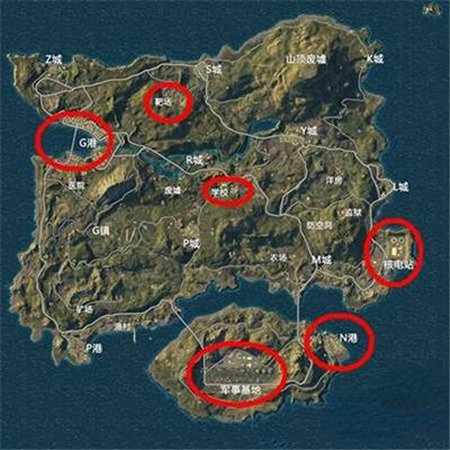 和平精英海岛信号枪刷枪点在哪-和平精英海岛信号枪刷枪点位置介绍