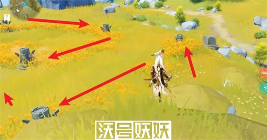 原神云来海6个岩属性柱子点亮顺序-原神云来海石柱点亮顺序