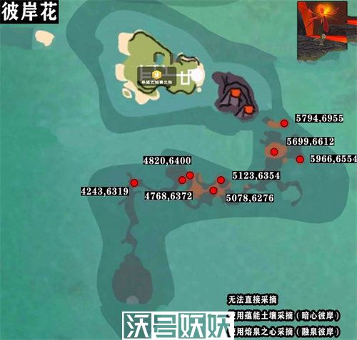创造与魔法彼岸花刷新位置在哪-创造与魔法彼岸花刷新位置一览