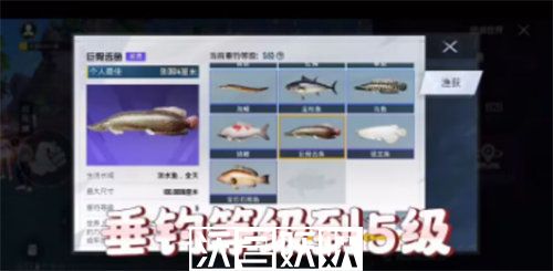 和平精英绿洲世界巨骨舌鱼在哪钓-和平精英绿洲世界巨骨舌鱼位置介绍