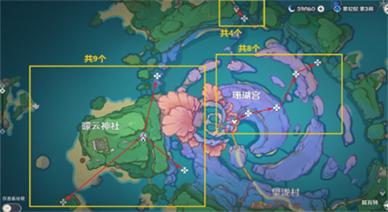 原神飘浮灵位置在哪-原神飘浮灵采集路线