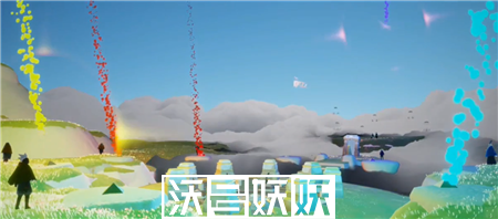 光遇测试服色彩日怎么玩