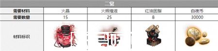 白夜极光黑潮觉醒材料有哪些