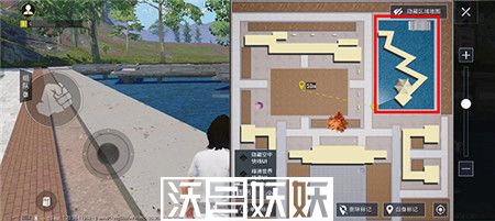 和平精英华科眼镜湖在哪里