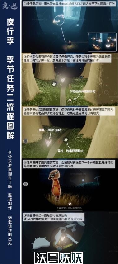 光遇夜行季季节任务二怎么做-光遇夜行季季节任务二怎么做攻略分享