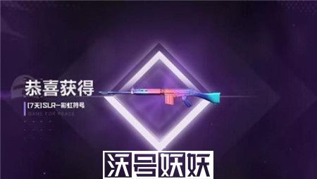 和平精英SLR彩虹符号皮肤系列怎么获得