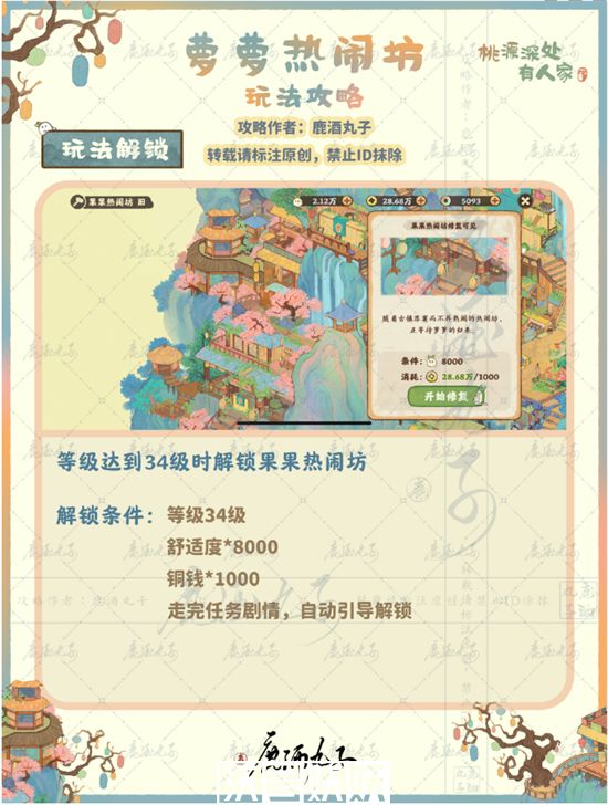桃源深处有人家果果热闹坊怎么玩-桃源深处有人家果果热闹坊怎么玩玩法攻略分享