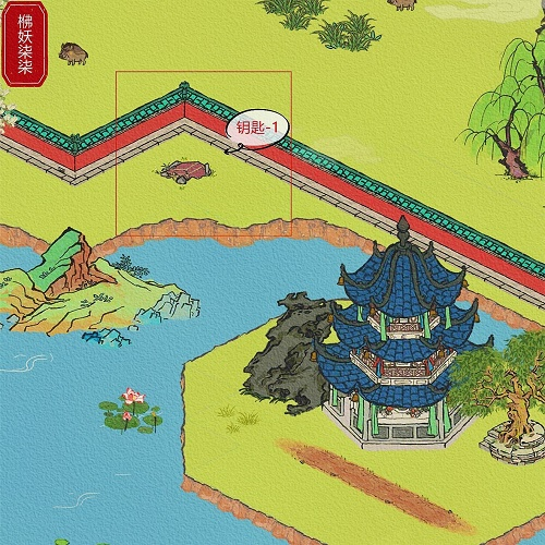 江南百景图松江探险华亭重彩宝箱在哪 钥匙宝箱全收集图文分享