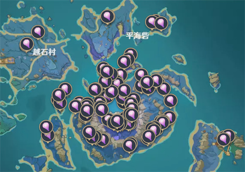 原神天云草实位置大全 天云草实采集路线图