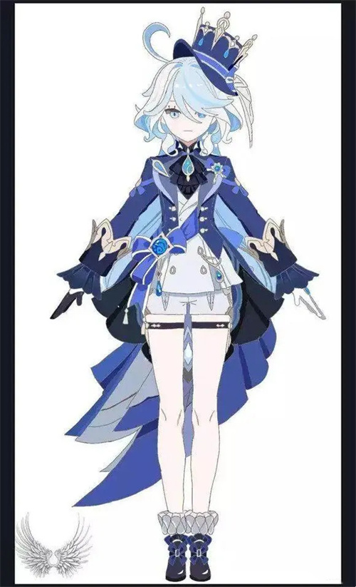 原神水神立绘爆料 芙卡洛斯立绘一览