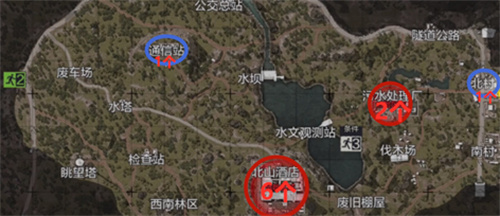 暗区突围北部山区保险箱位置盘点