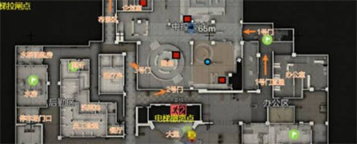 暗区突围电视台保险箱位置介绍