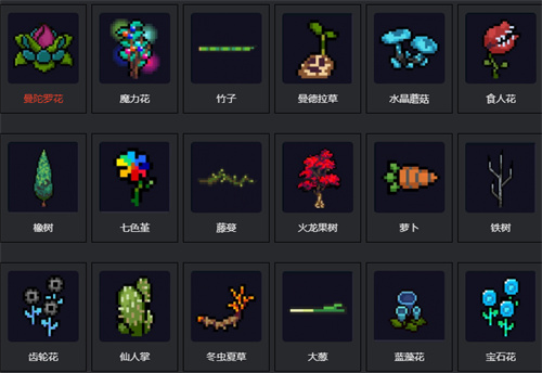 元气骑士植物有哪些