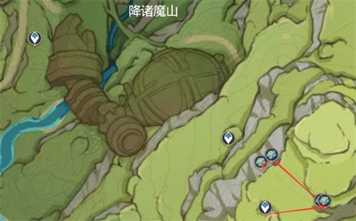 原神劫波莲采集路线图一览 在哪个位置