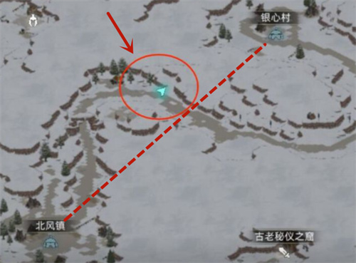 部落与弯刀冰公主位置介绍