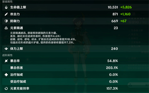 原神温迪毕业面板是多少 多少充能合适