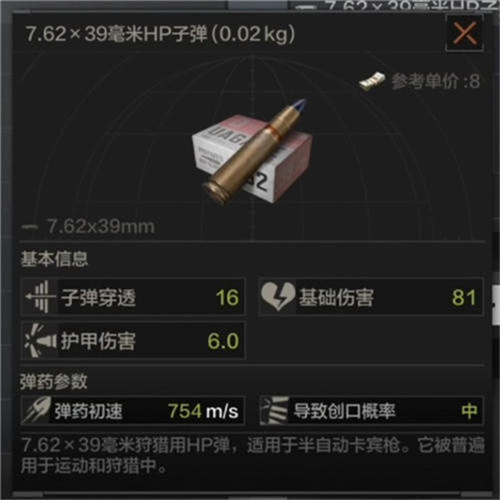 暗区突围子弹伤害是怎样计算的 子弹伤害一览表