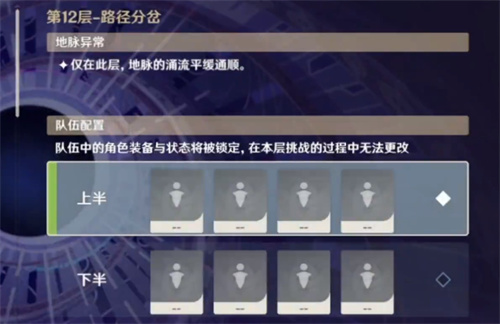 原神深渊上半下半能用一队打吗