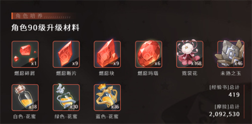 原神胡桃突破材料汇总 胡桃突破材料是什么
